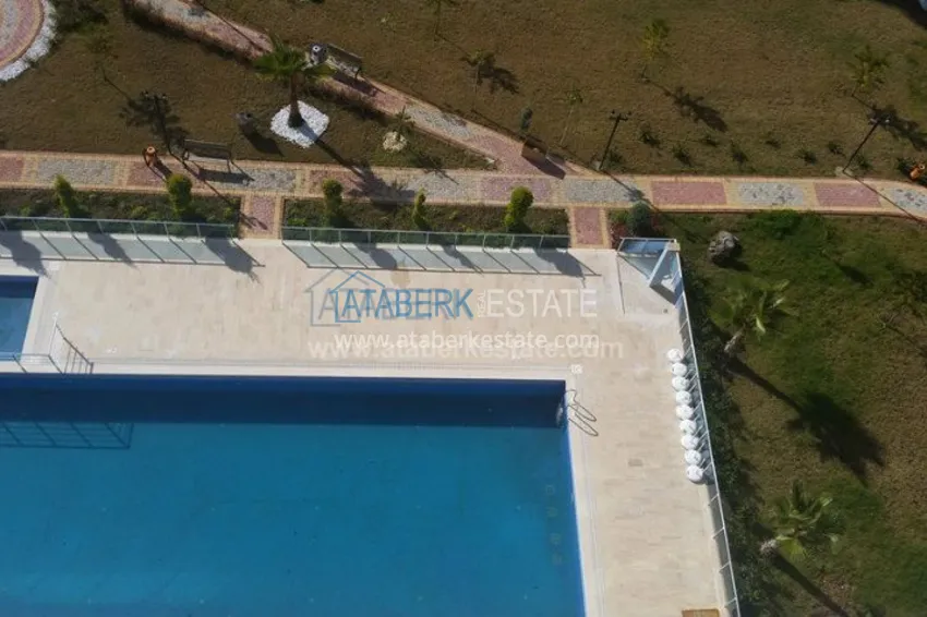 Квартира от собственника с двумя спальнями в комплексе с зимним бассейном в Махмутларе 23 