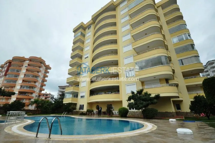 Просторная квартира с видом на море в Тосмуре 1 