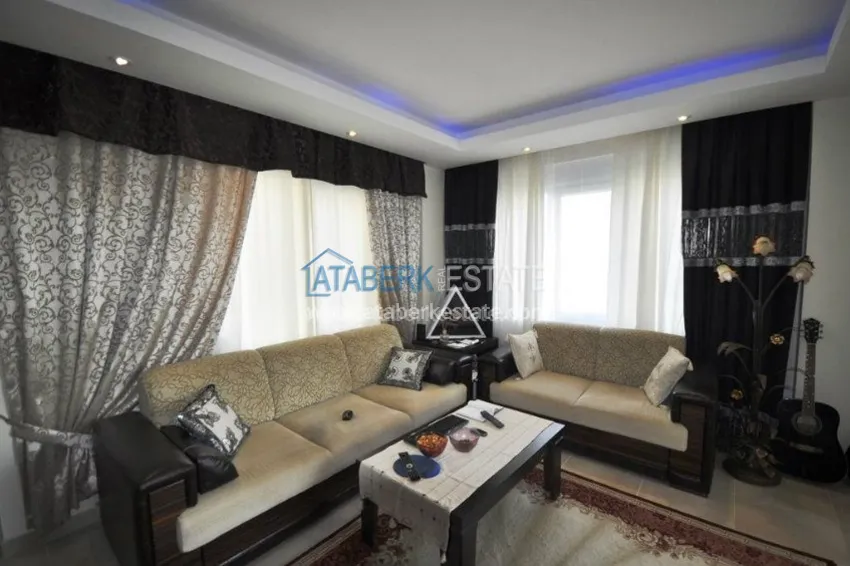 Просторная квартира с видом на море в Тосмуре 15 