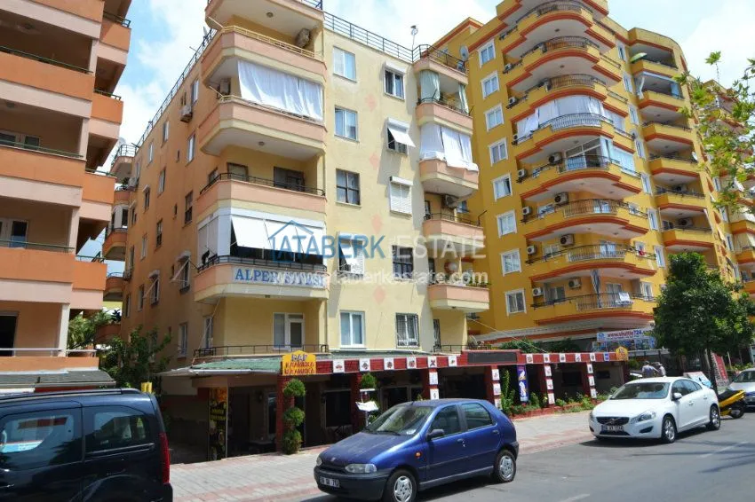 Апартаменты 2+1 с видом на море в районе Махмутлар 2 