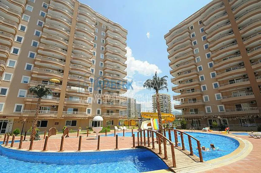 Апартаменты 2+1 в современном комплексе Махмутлара. 1 