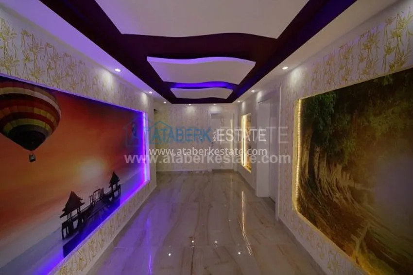 Двухкомнатные апартаменты в новом комплексе в Махмутларе 4 