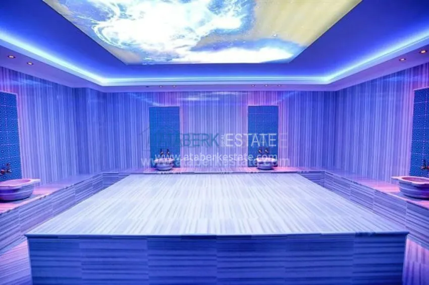 2+1 apartment with panoramic sea views in Tosmur 4 