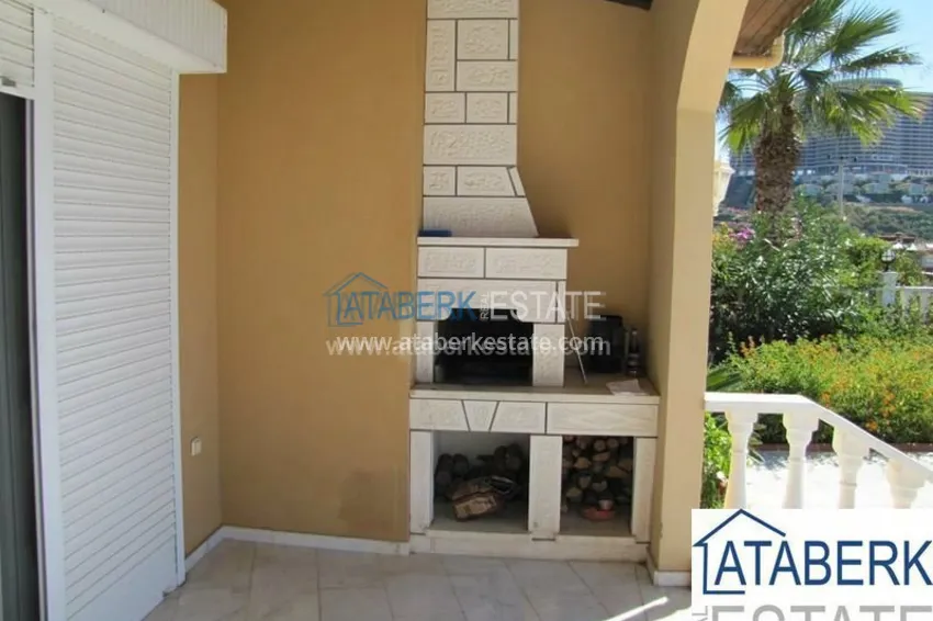 Villa with private pool and garden in Kargicak 7 