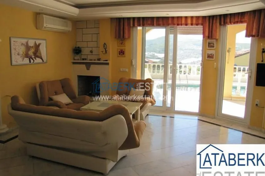 Villa with private pool and garden in Kargicak 12 