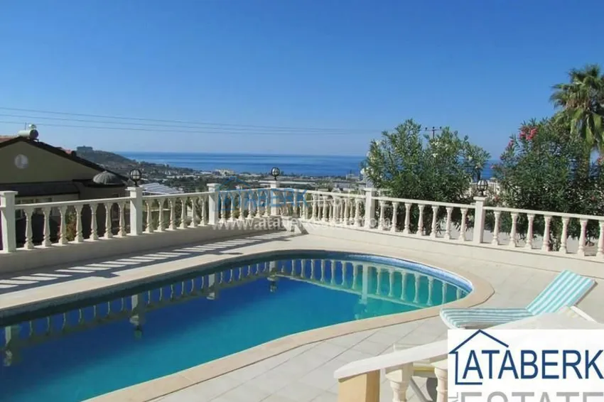 Villa with private pool and garden in Kargicak 20 