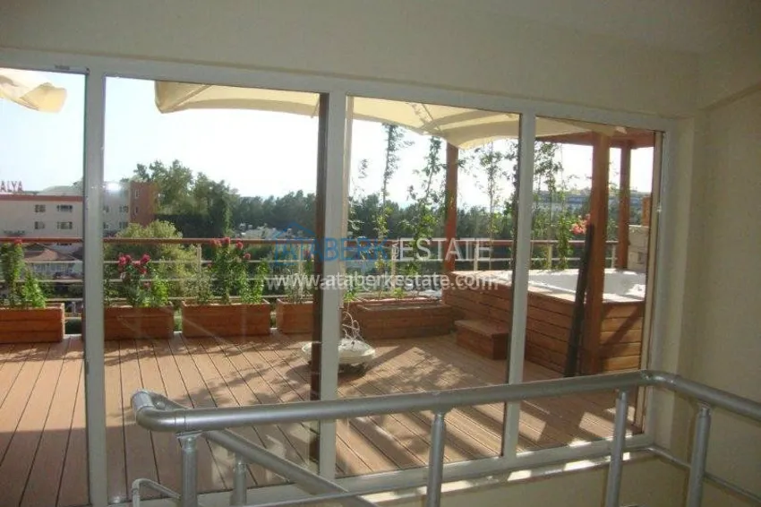 Таунхаусы в зеленом комплексе недалеко от моря в уютном курортном поселке Конаклы 10 