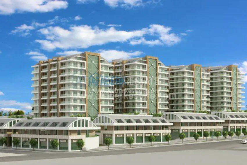 New investment project. Apartments and offices 1 