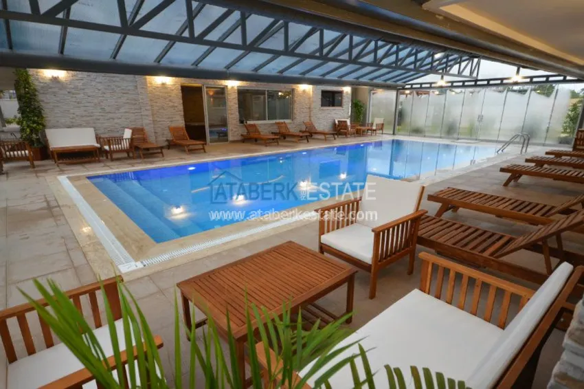 Beautiful complex from the developer in the center of Konyaalti 12 