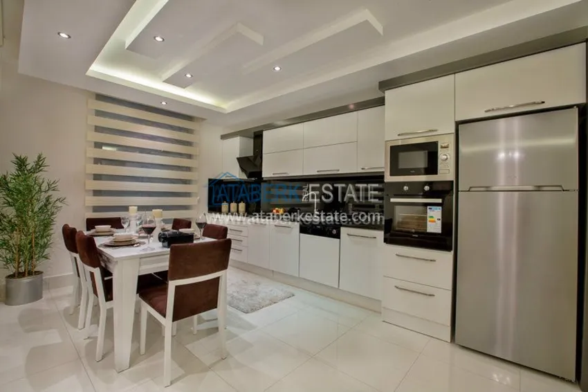 Luxury residential complex in Tosmur, located just 200 meters from the sea, at the best prices! 28 