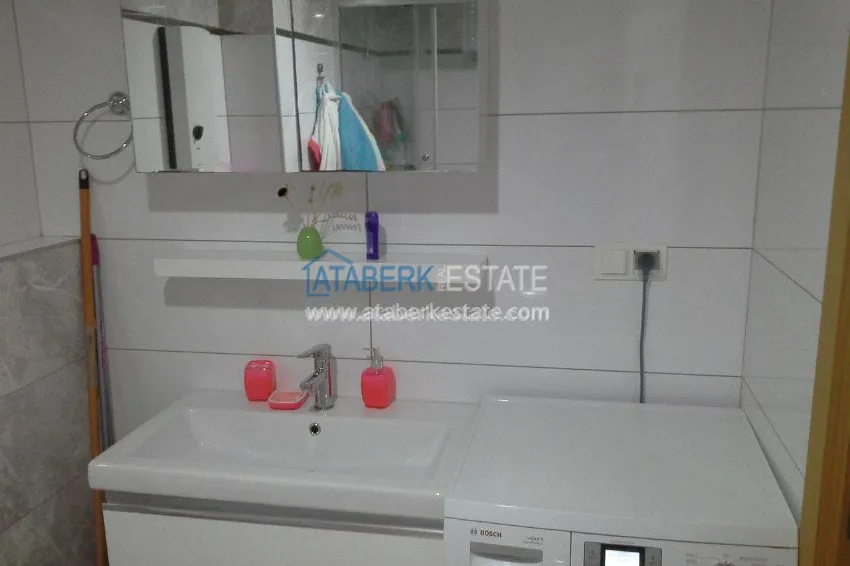 Элитная квартира с тремя спальня в шикарном комплексе в центре Алании 9 