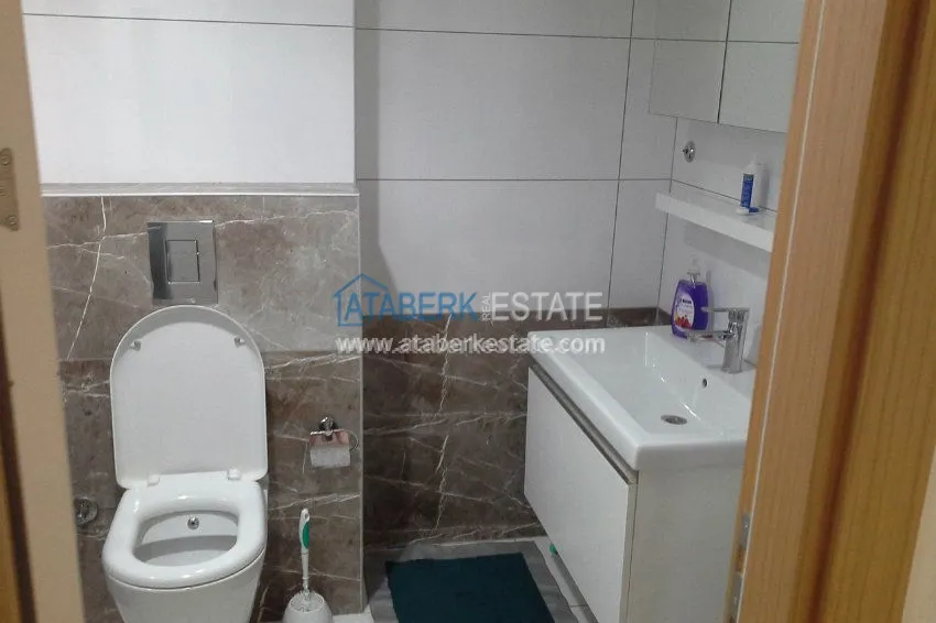 Элитная квартира с тремя спальня в шикарном комплексе в центре Алании 10 