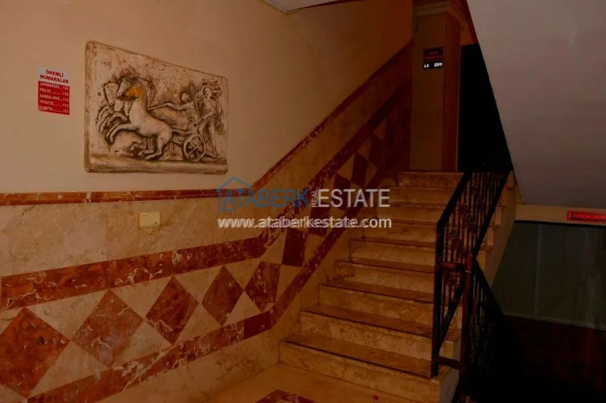 Large apartment in popular Mahmutlar 4 