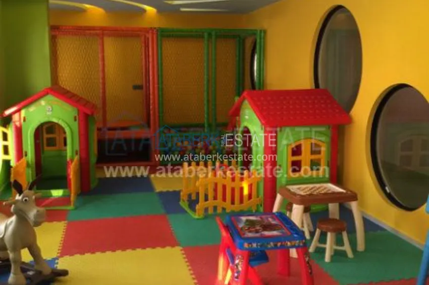 Полностью меблированная квартира с видом на море в элитном жилом комплексе 4