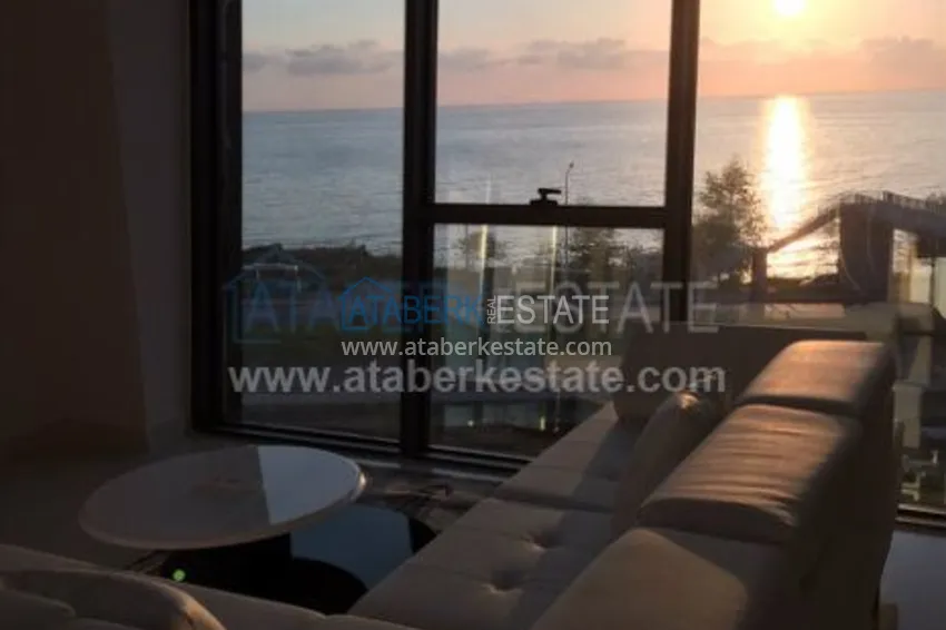 Полностью меблированная квартира с видом на море в элитном жилом комплексе 8