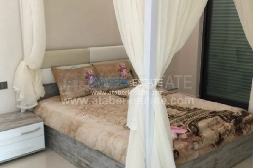 Полностью меблированная квартира с видом на море в элитном жилом комплексе 13