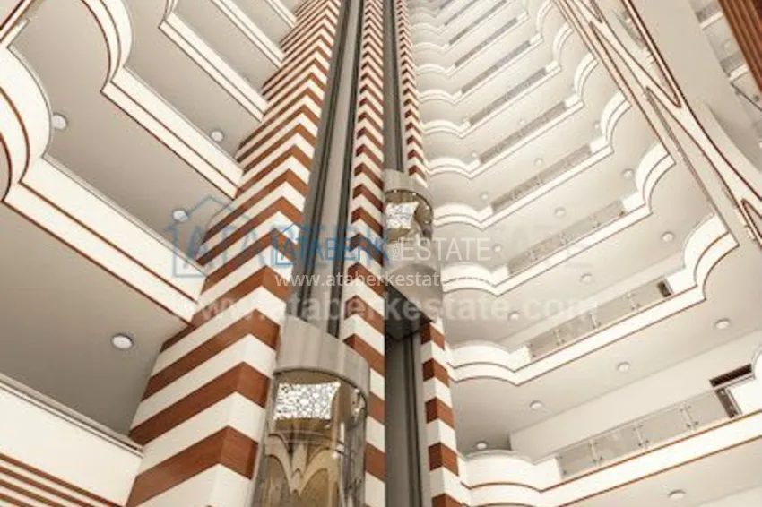 Комплекс на завершающей стадии строительства с собственным пляжем в Алании 7 