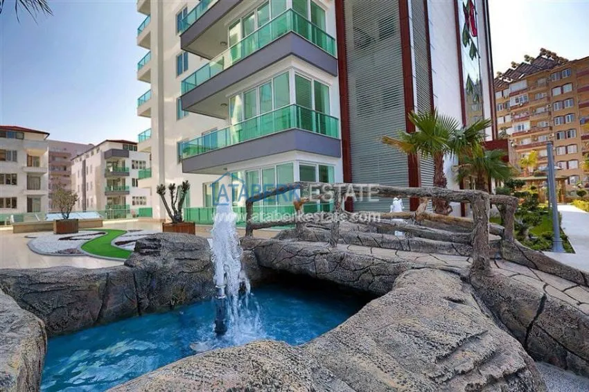 2+1 apartment with panoramic sea views in Tosmur 7 