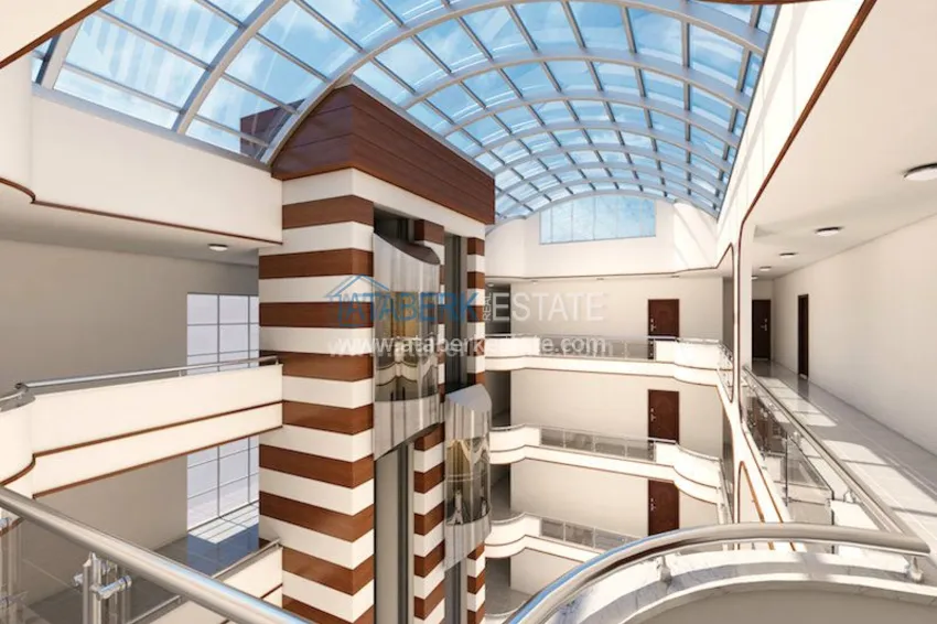 Комплекс на завершающей стадии строительства с собственным пляжем в Алании 8 