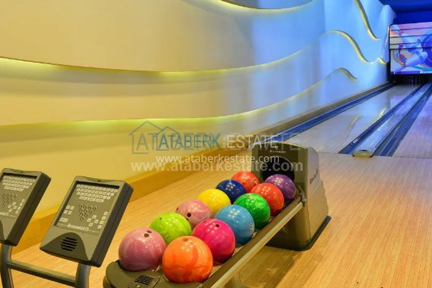 1+1 apartment in a luxury complex with a private beach 7 