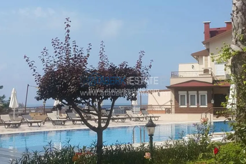 1 + 1 apartment in a club complex of European type, located 250 m from the sea 10 