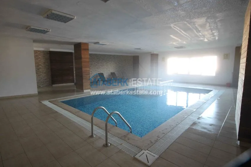 Furnished 3+1 apartment in the elite complex in Avsallar 4 
