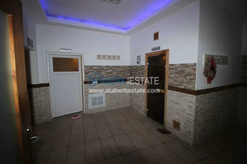 Furnished 3+1 apartment in the elite complex in Avsallar 10 