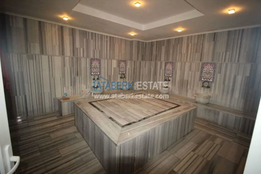 Furnished 3+1 apartment in the elite complex in Avsallar 11 