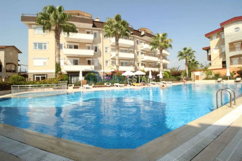 Furnished 3+1 apartment in the elite complex in Avsallar 1 