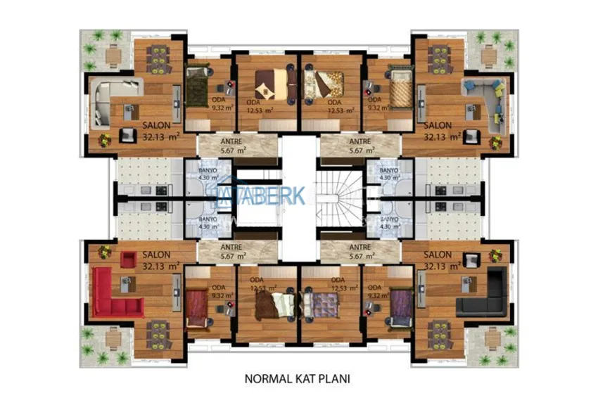 Apartments in a new luxury complex 3 