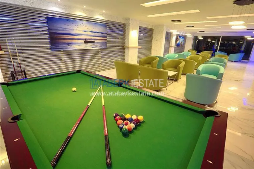 2+1 apartment with panoramic sea views in Tosmur 9 