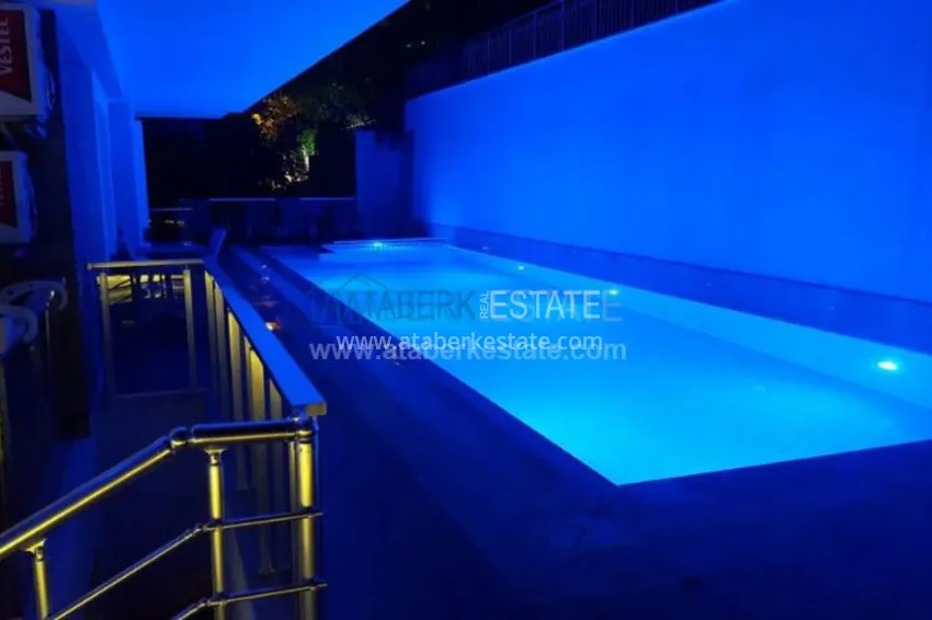 Cozy two-roomed apartment with furniture in the center of Alanya 3 