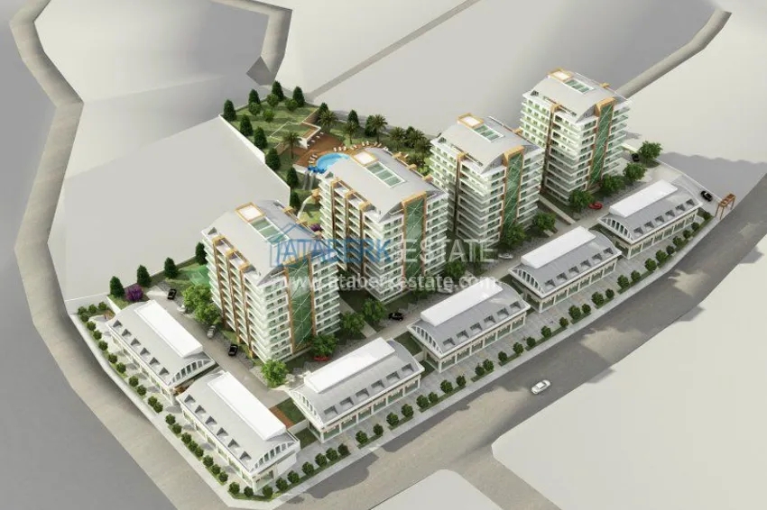 New investment project. Apartments and offices 3 