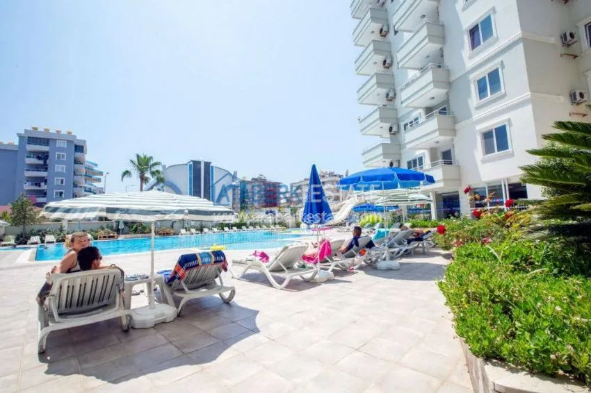 Апартаменты с двумя спальнями в престижном районе Оба  2 