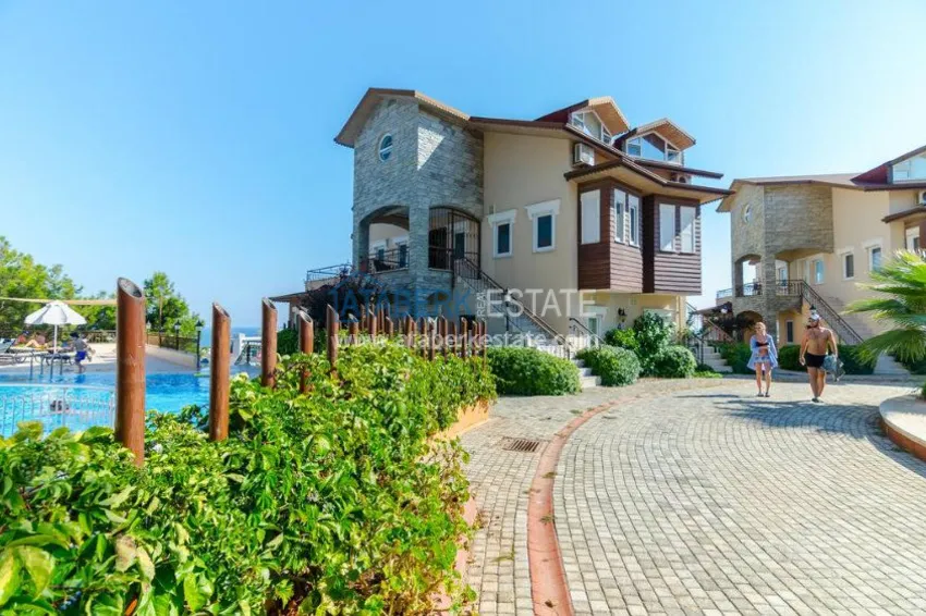 1 + 1 apartment in a club complex of European type, located 250 m from the sea 11 