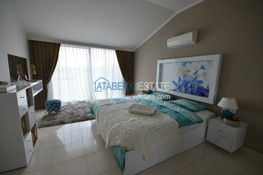 В центре города Алания трехкомнатная квартира! 1 