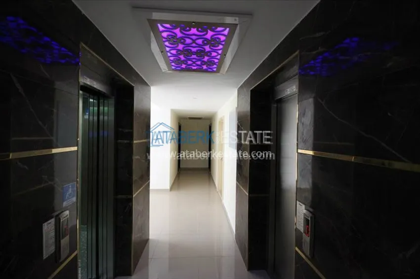 Двухкомнатные апартаменты в новом комплексе в Махмутларе 6 