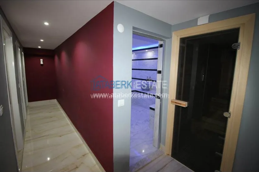 Двухкомнатные апартаменты в новом комплексе в Махмутларе 7 