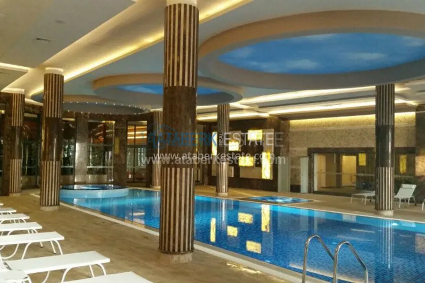 Полностью меблированная квартира с видом на море в элитном жилом комплексе 23