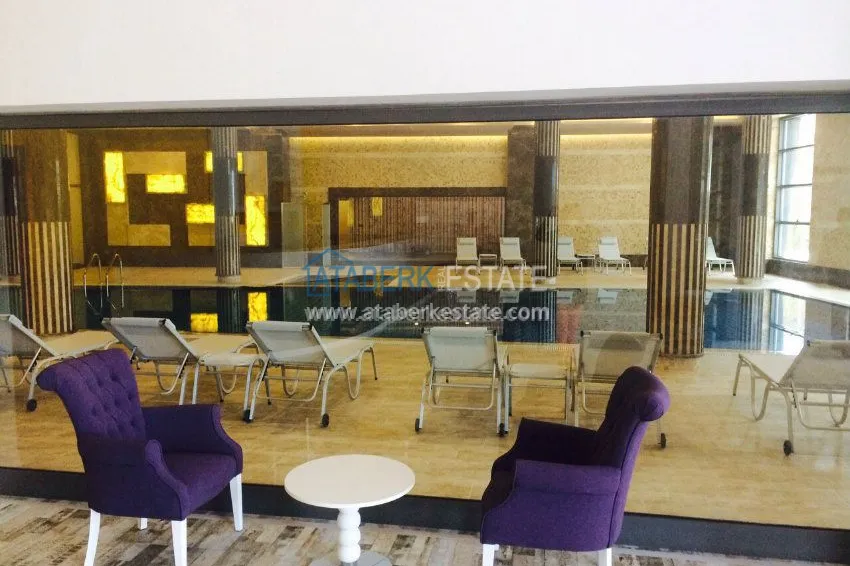 Полностью меблированная квартира с видом на море в элитном жилом комплексе 25