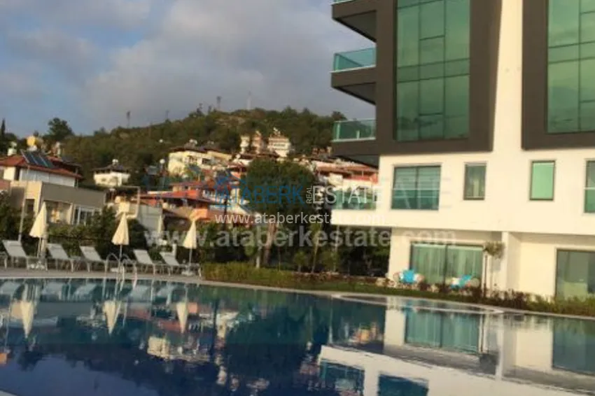 Полностью меблированная квартира с видом на море в элитном жилом комплексе 30