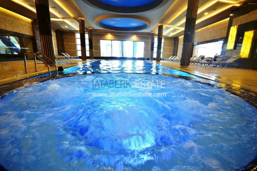 Полностью меблированная квартира с видом на море в элитном жилом комплексе 32