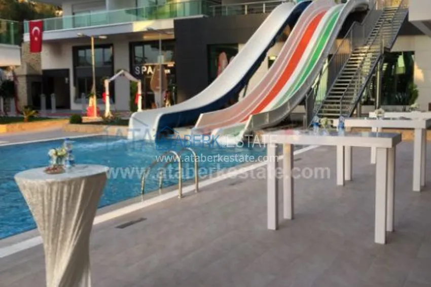 Полностью меблированная квартира с видом на море в элитном жилом комплексе 35