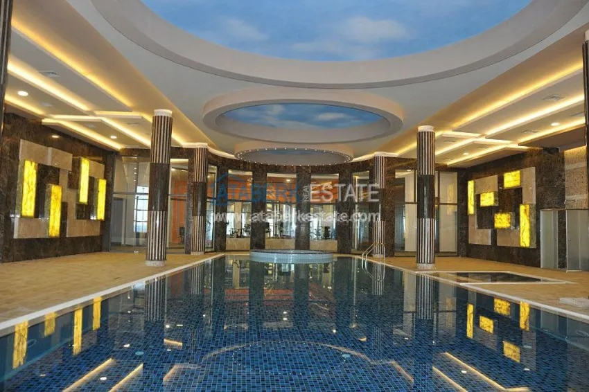 Полностью меблированная квартира с видом на море в элитном жилом комплексе 36