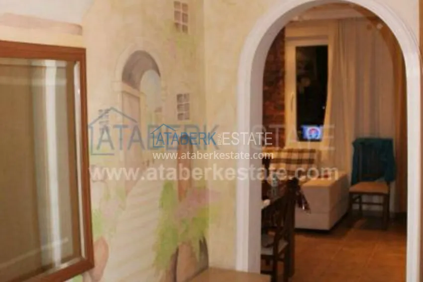 Апартаменты с мебелью 1+1 в 300 м от моря. 4 