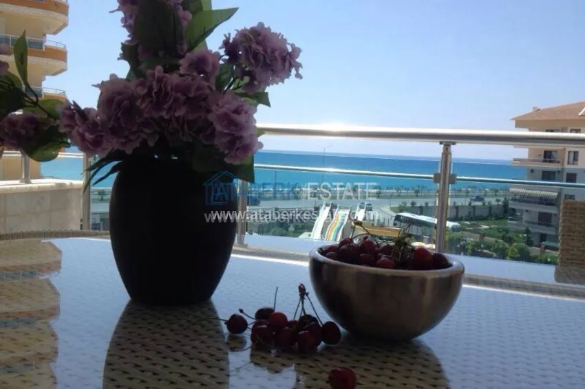 Комплекс на первой линии с инфраструктурой отеля в Алании 5