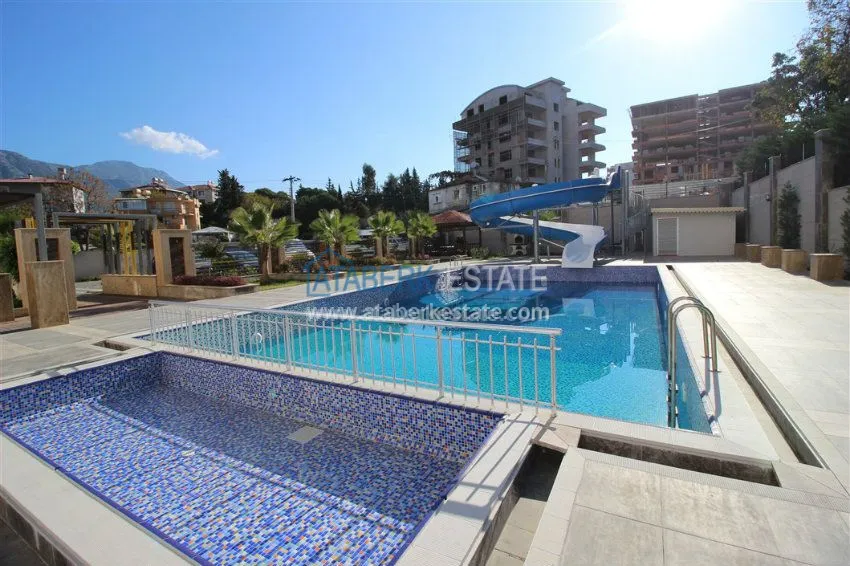 Small, cozy apartment in a modern complex in Mahmutlar 5 