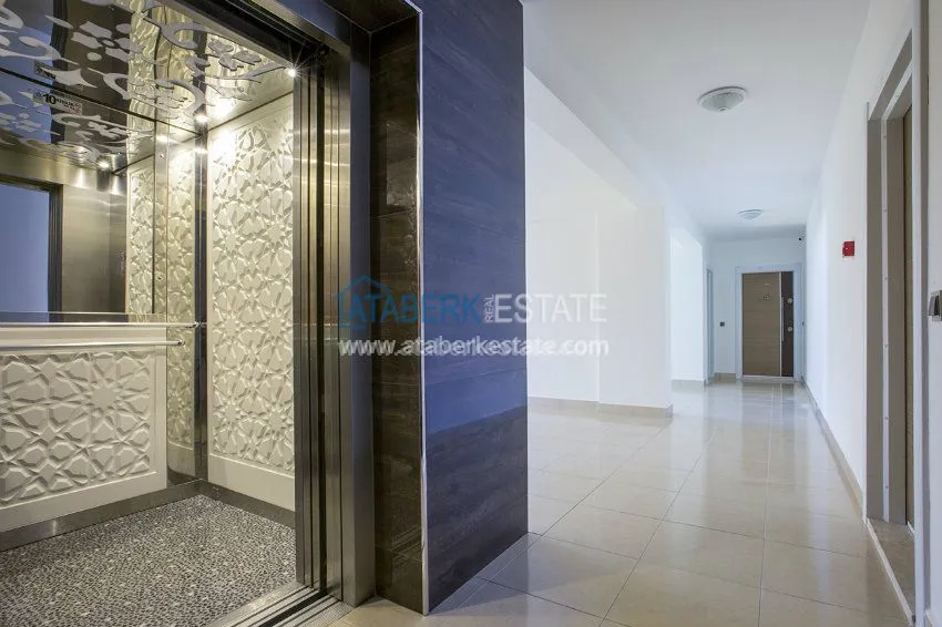 Новая 2+1 в комплексе с полной отельной инфраструктурой 2017 года постройки, Махмутлар 40 