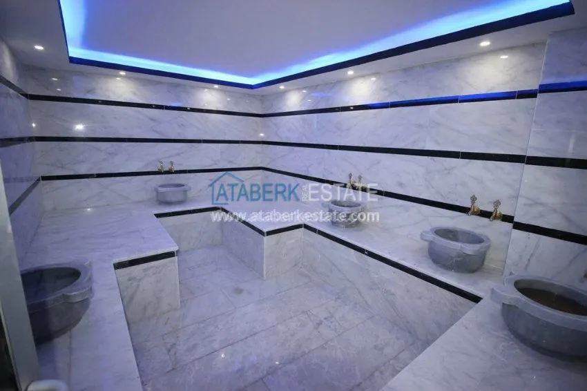 Двухкомнатные апартаменты в новом комплексе в Махмутларе 8 