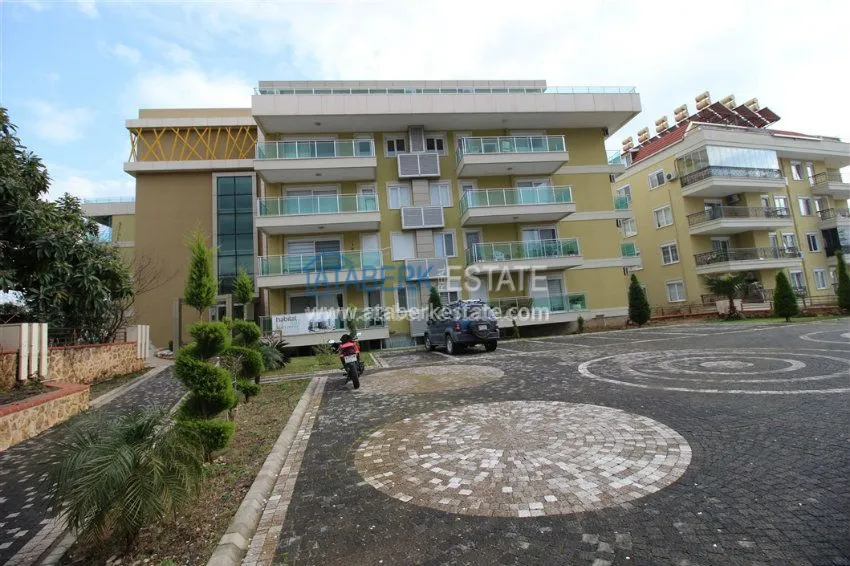 Furnished 1+1 apartment in Kestel 6 